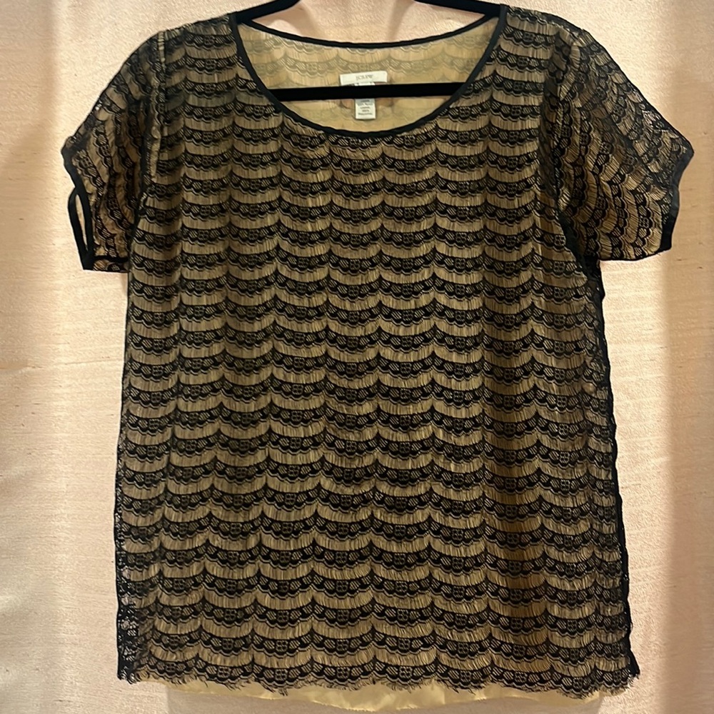 Jcrew lace top